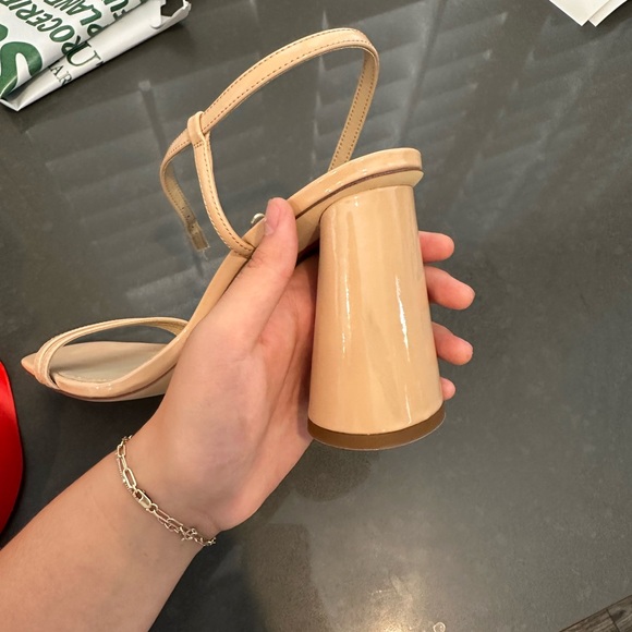 NWT Sam Edelman 'Kit' Patent Block Heel Square Toe Heel - Women's 9 - Picture 4 of 6